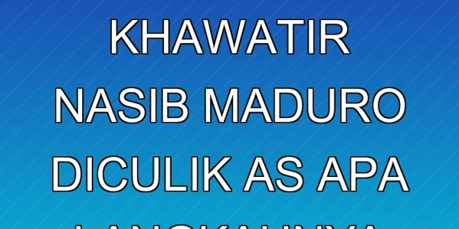 Kim Jong Un Khawatir Nasib Maduro Diculik AS, Apa Langkahnya?