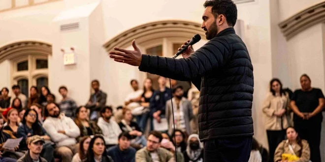 Pelantikan Zohran Mamdani di Stasiun Kereta Bersejarah NY