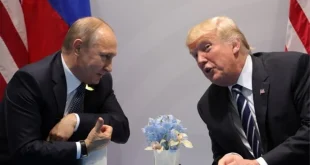 Trump Pasang Foto Bersama Putin di Gedung Putih, Simbol Diplomasi Kontroversial