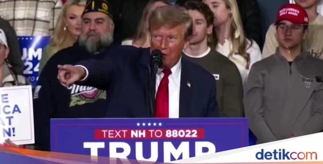 Trump Usir Pendukung di Iowa, Tuduh Penghasut Bayaran